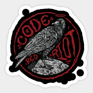 Bird Riot Sticker